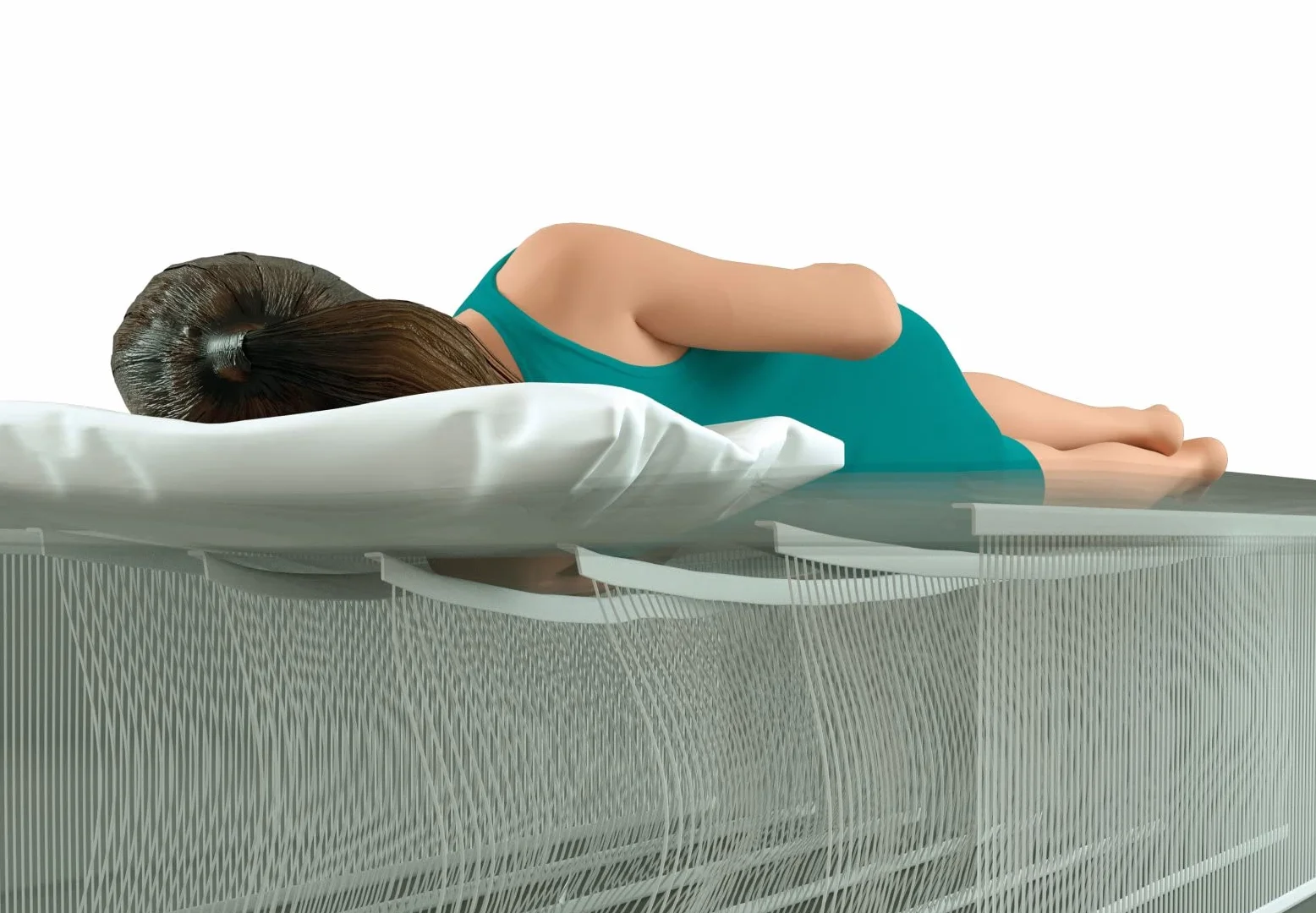 Intex Queen poduszka Rest Mid-Rise łóżko dmuchane z włókna szklanego RP, wymiary po nadmuchaniu: 152 cm x 203 cm x 30 cm (64118ND)