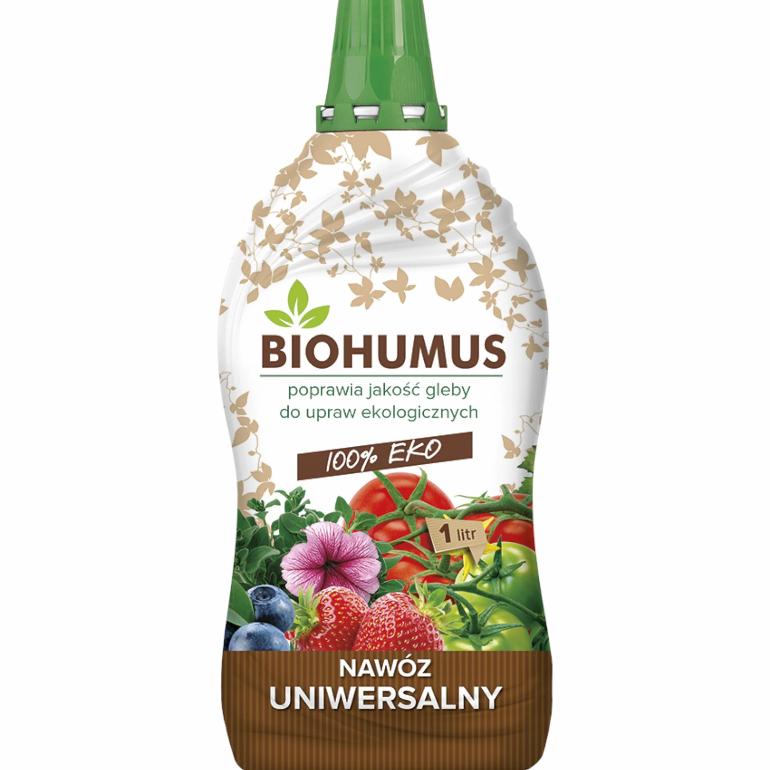 Biohumus nawóz uniwersalny ekologiczny 1 litr płynny Agrecol pewna marka PL