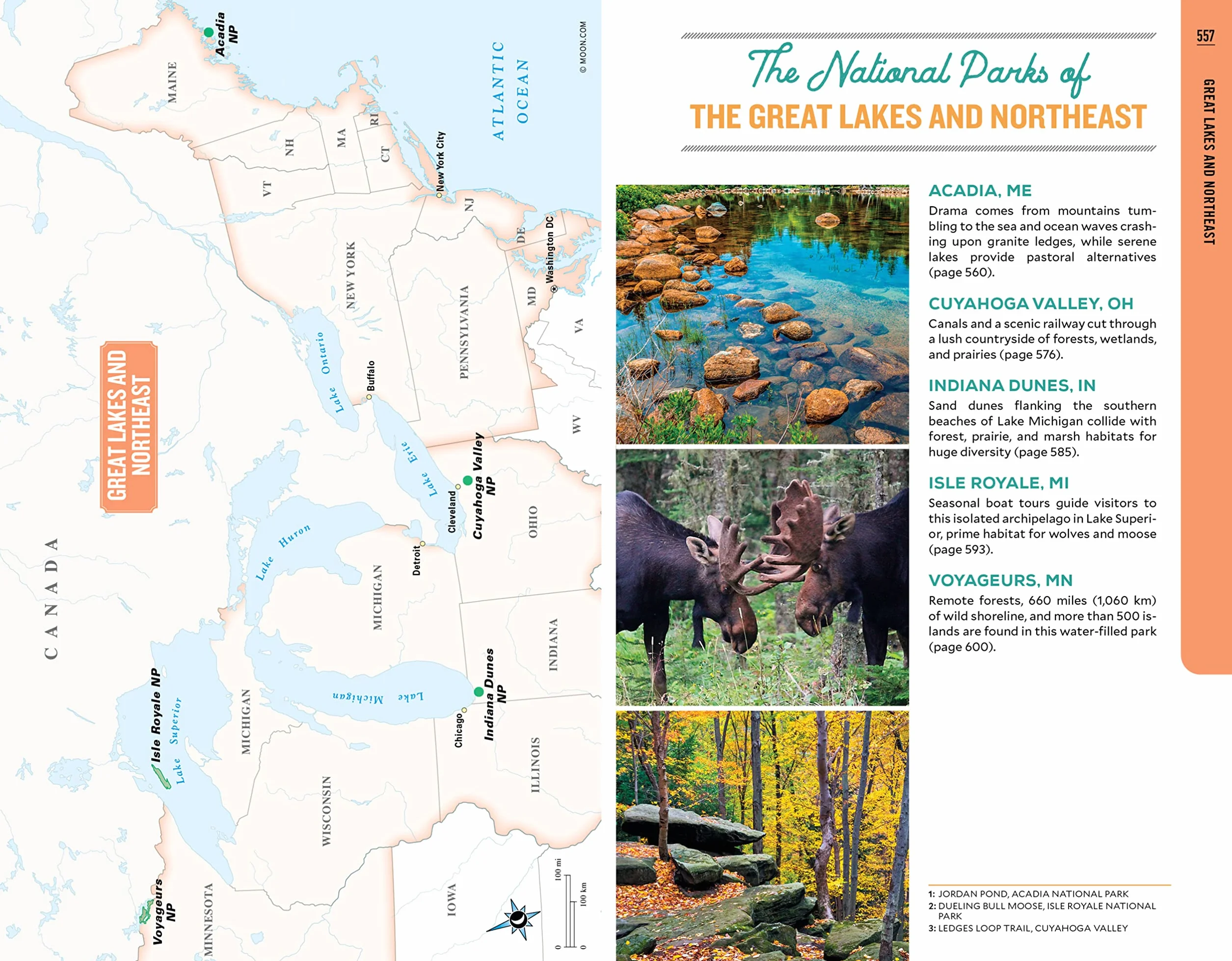 Moon USA National Parks: The Complete Guide to All 63 Parks