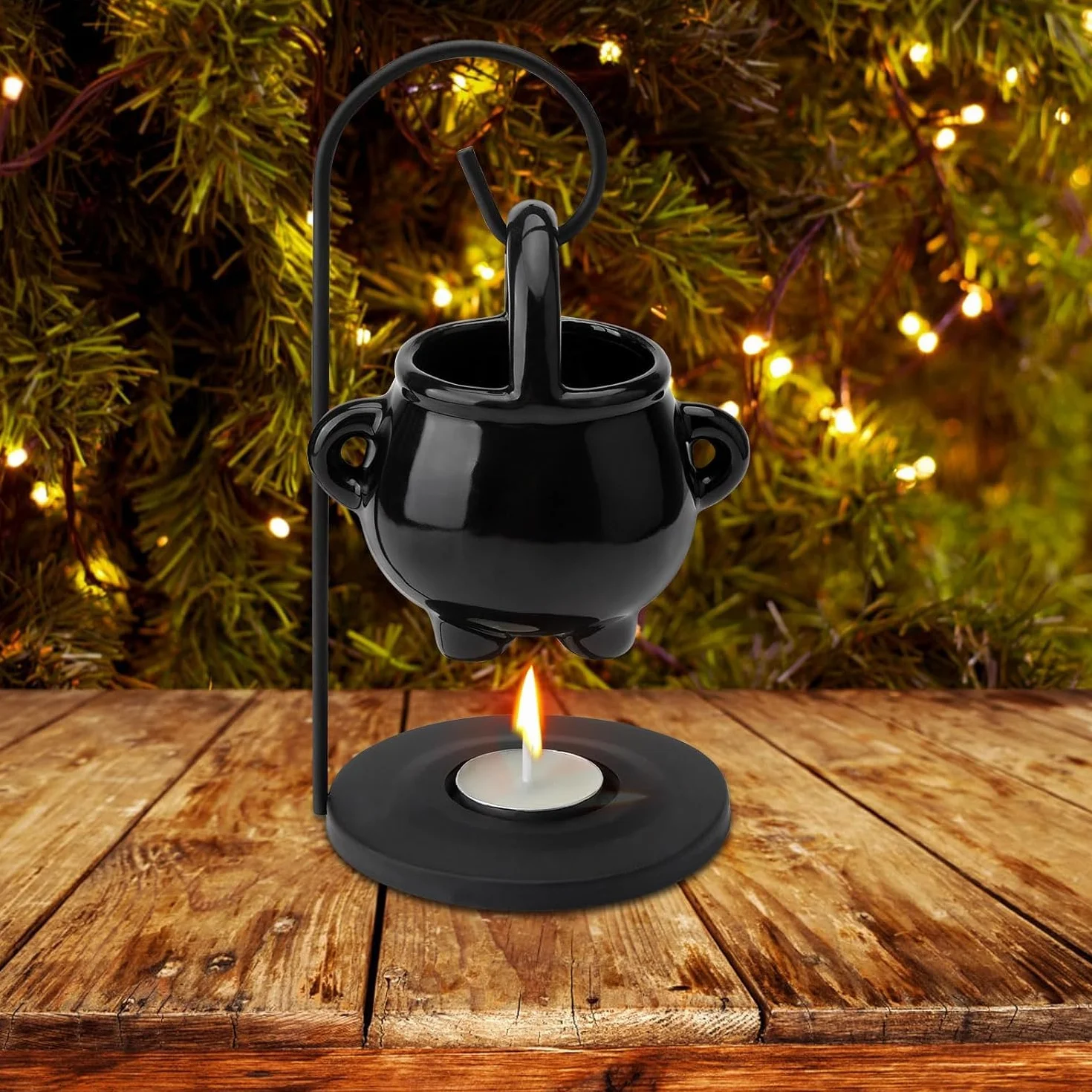 HENGBIRD Lampa zapachowa do olejków eterycznych, ceramiczna, lampa zapachowa do wiszącego kotła, kuchenka