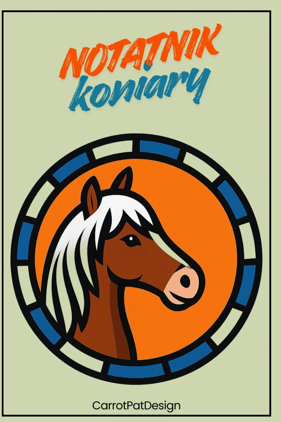 Notatnik koniary: Zeszyt dla miłośniczki koni