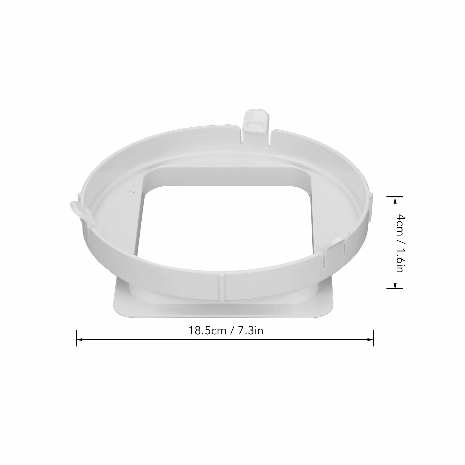 Extender Przenośny klimatyzator Adapter Łącznik Kwadratowy interfejs kanału wydechowego 1P KY35