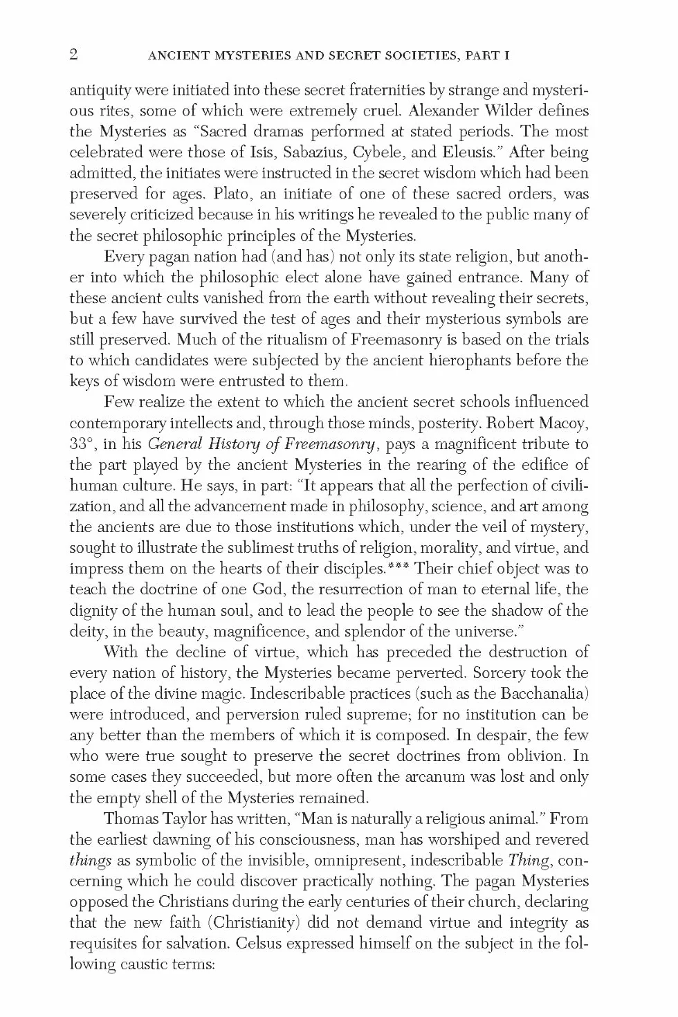 The Secret Teachings: An Encyclopedic Outline of Masonic, Hermetic, Qabbalistic and Rosicrucian Symbolical Philosophy