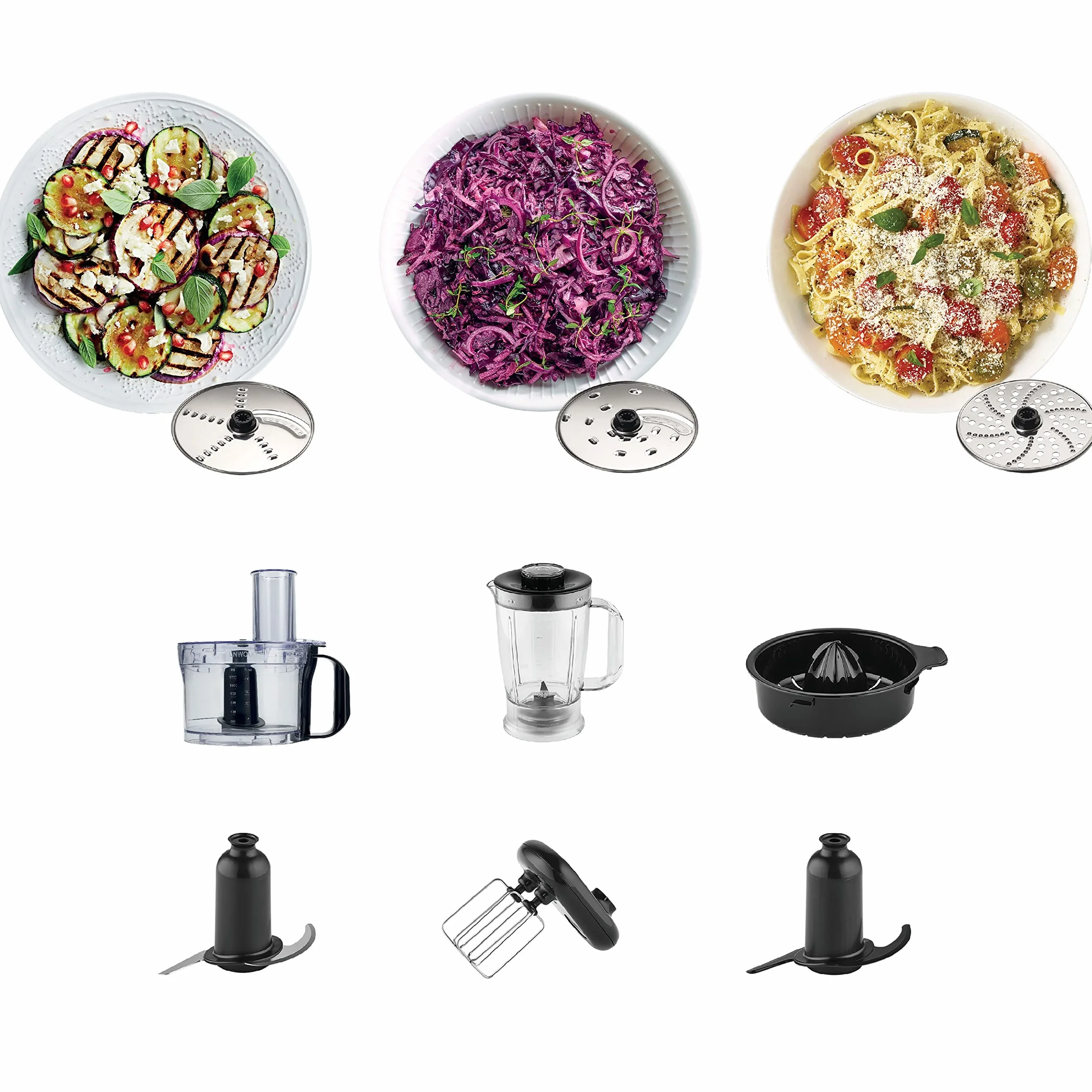 Kenwood Multipro Compact Robot Kuchenny Czarny Srebrny 2.1 L