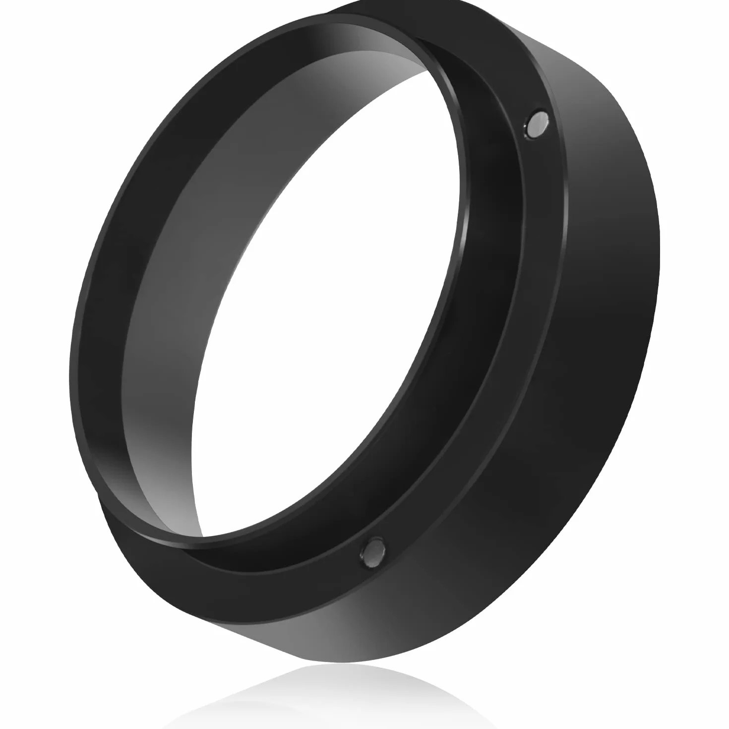 Pierścień dozujący 58 mm sitko do kawy lejek espresso czarny