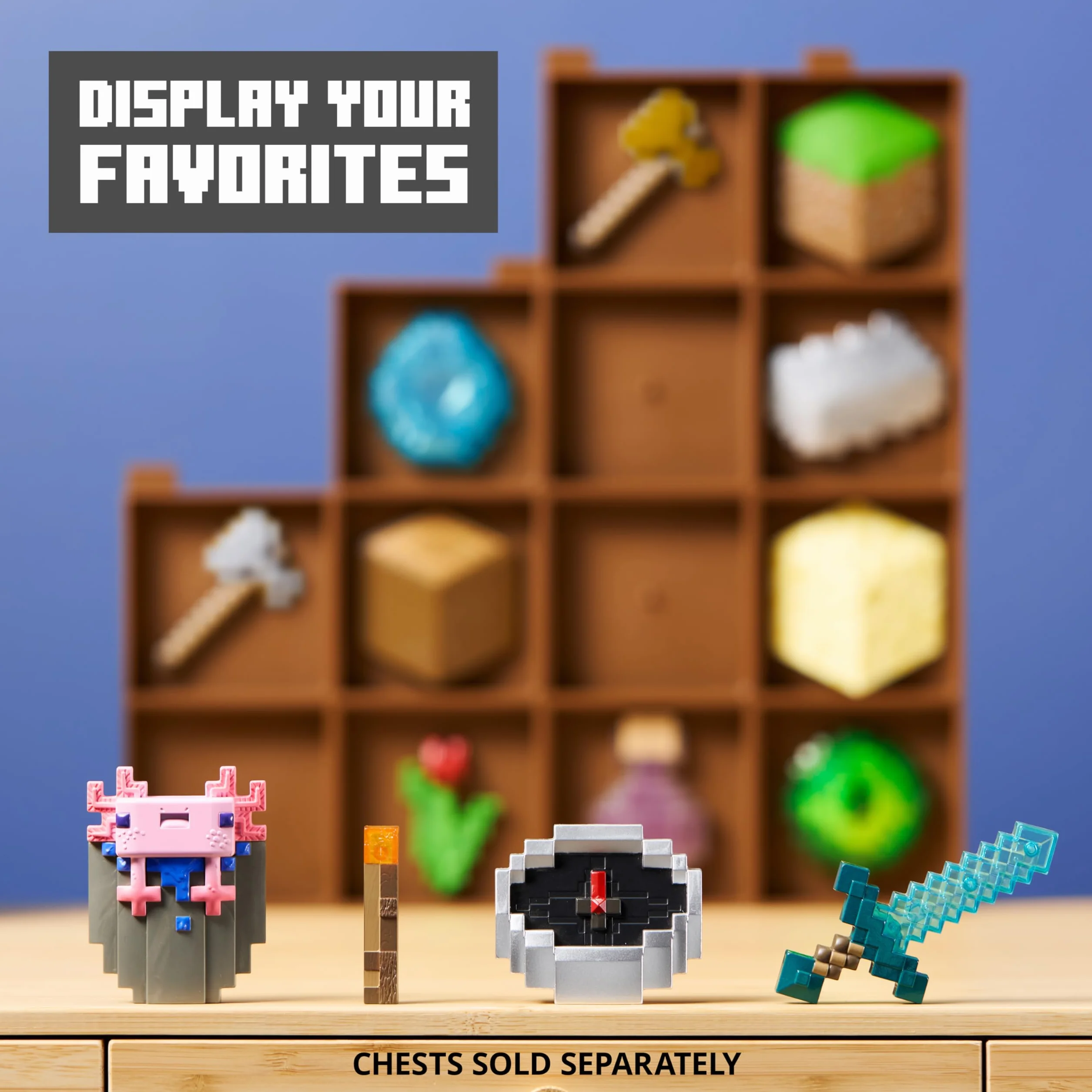 Minecraft Set Forest Loot Chest 10Cm