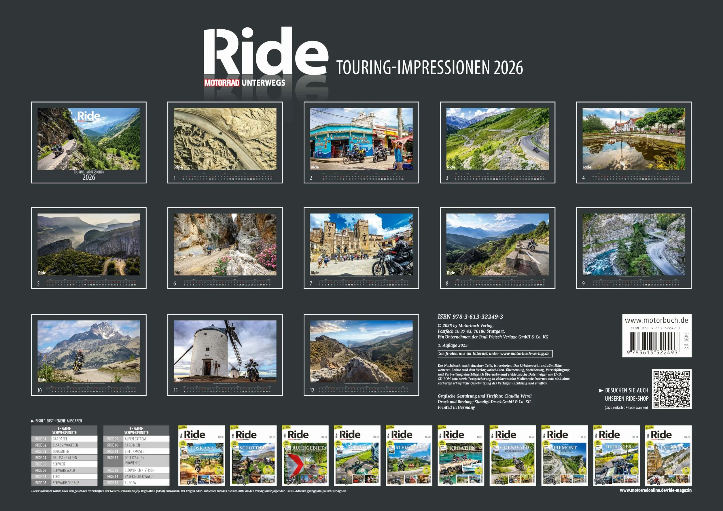 RIDE - Touring Impressionen 2026: MOTORRAD unterwegs