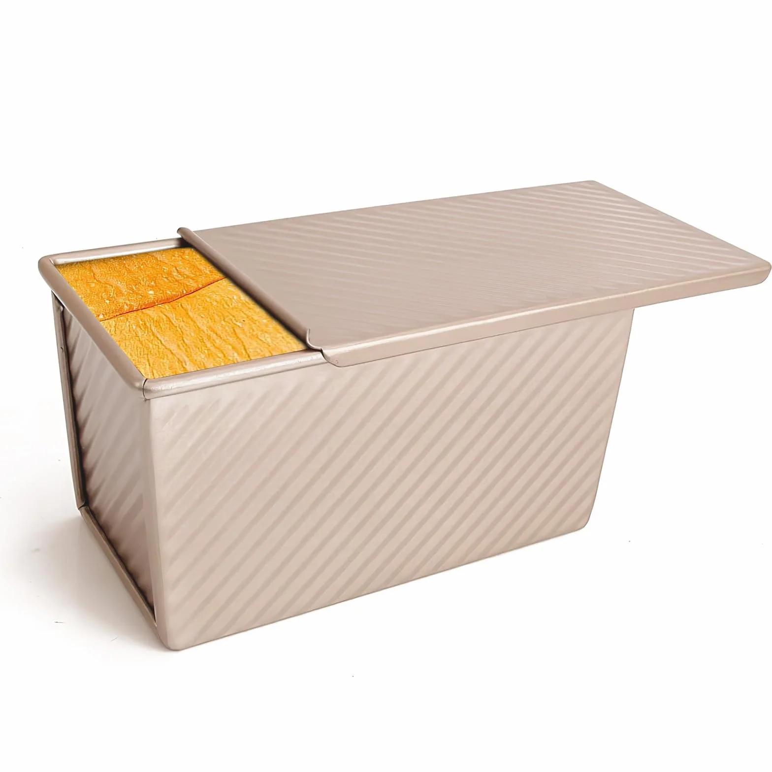 Forma do pieczenia chleba z pokrywką 21 x 12 x 11,5 cm prostokątna
