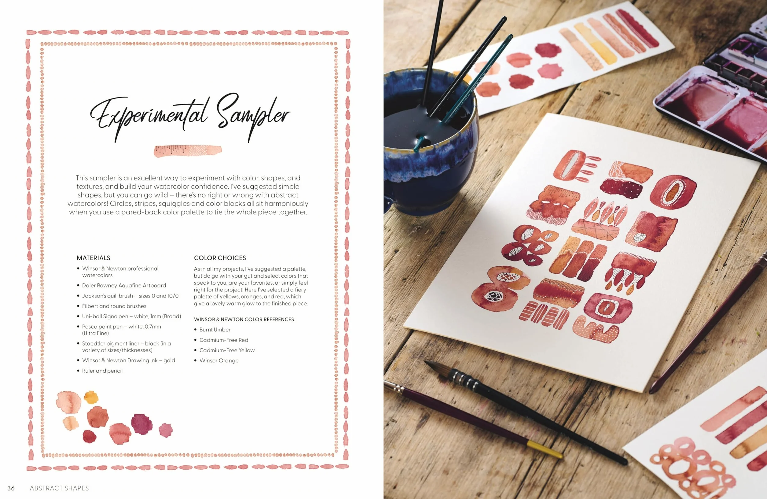 Creative Abstract Watercolor: The Beginner's Guide to Expressive and Imaginative Painting
