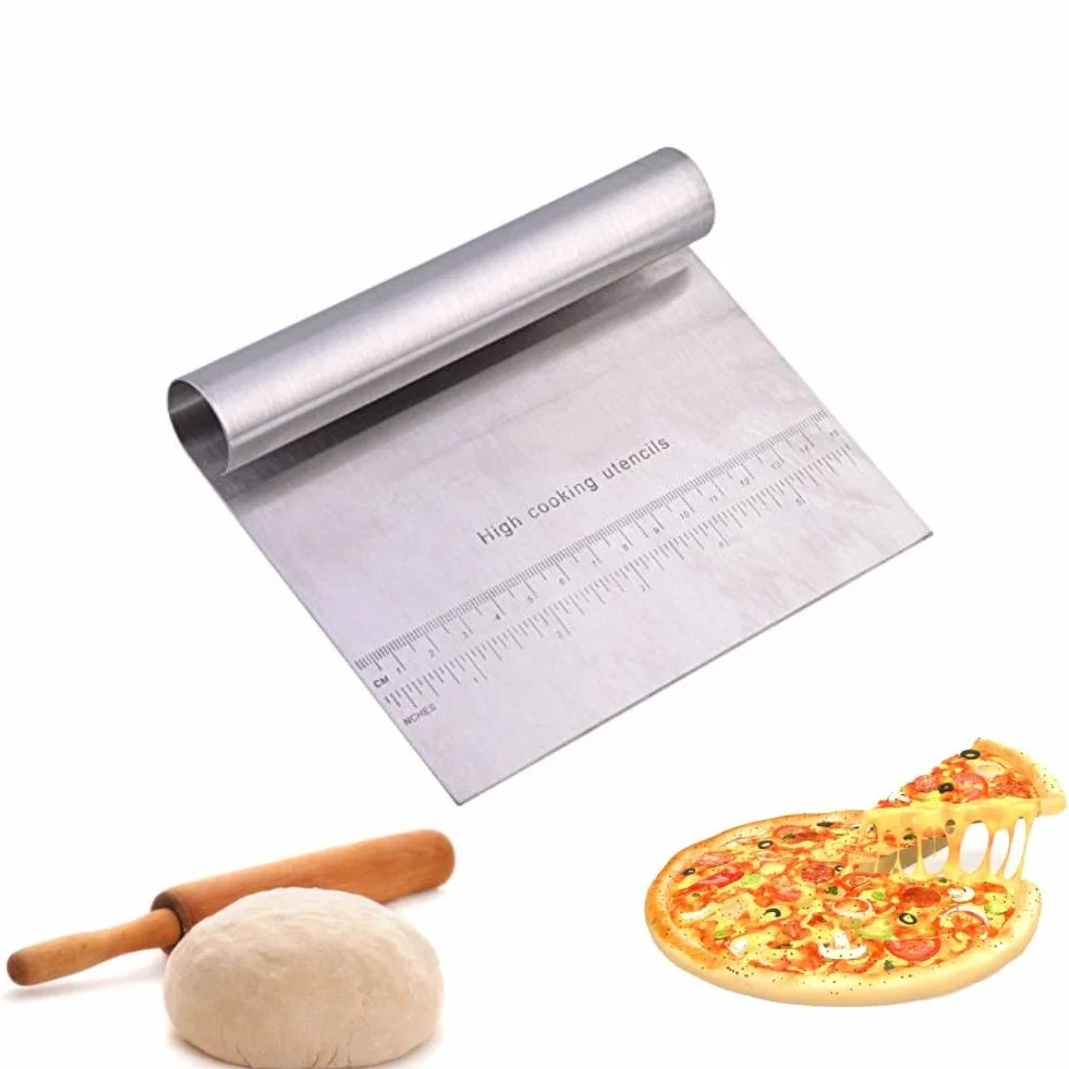Yosoo skrobaczka ze stali nierdzewnej do ciasta i pizzy