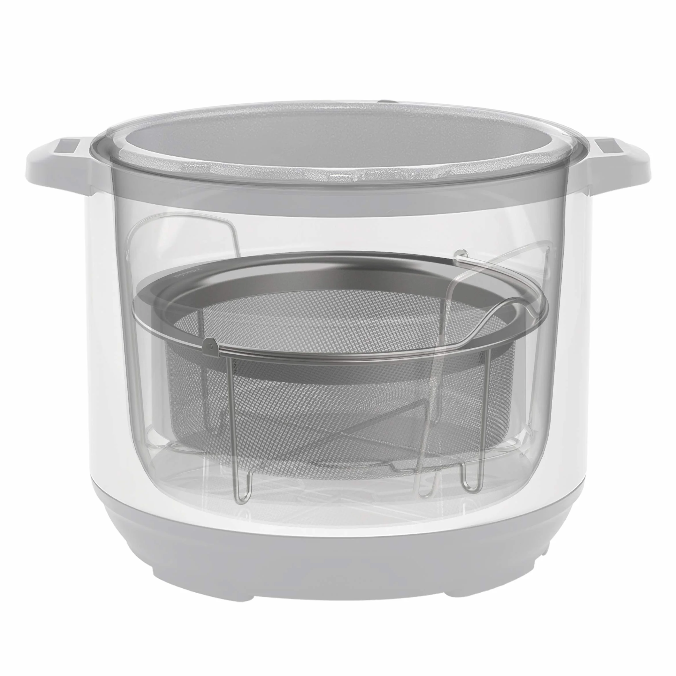 Stal nierdzewna Kosz Parowy z Siatki Instant Small Mesh Steamer Basket Pot 5252245