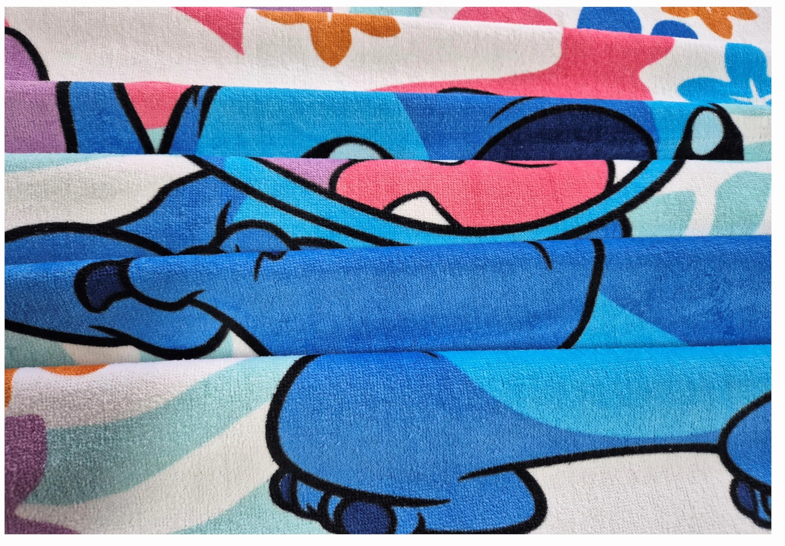 Jerry Fabrics Dziecięcy ręcznik kąpielowy, ręcznik plażowy, ręcznik kąpielowy dla dziewcząt i chłopców, 100% bawełna, 70 x 140 cm