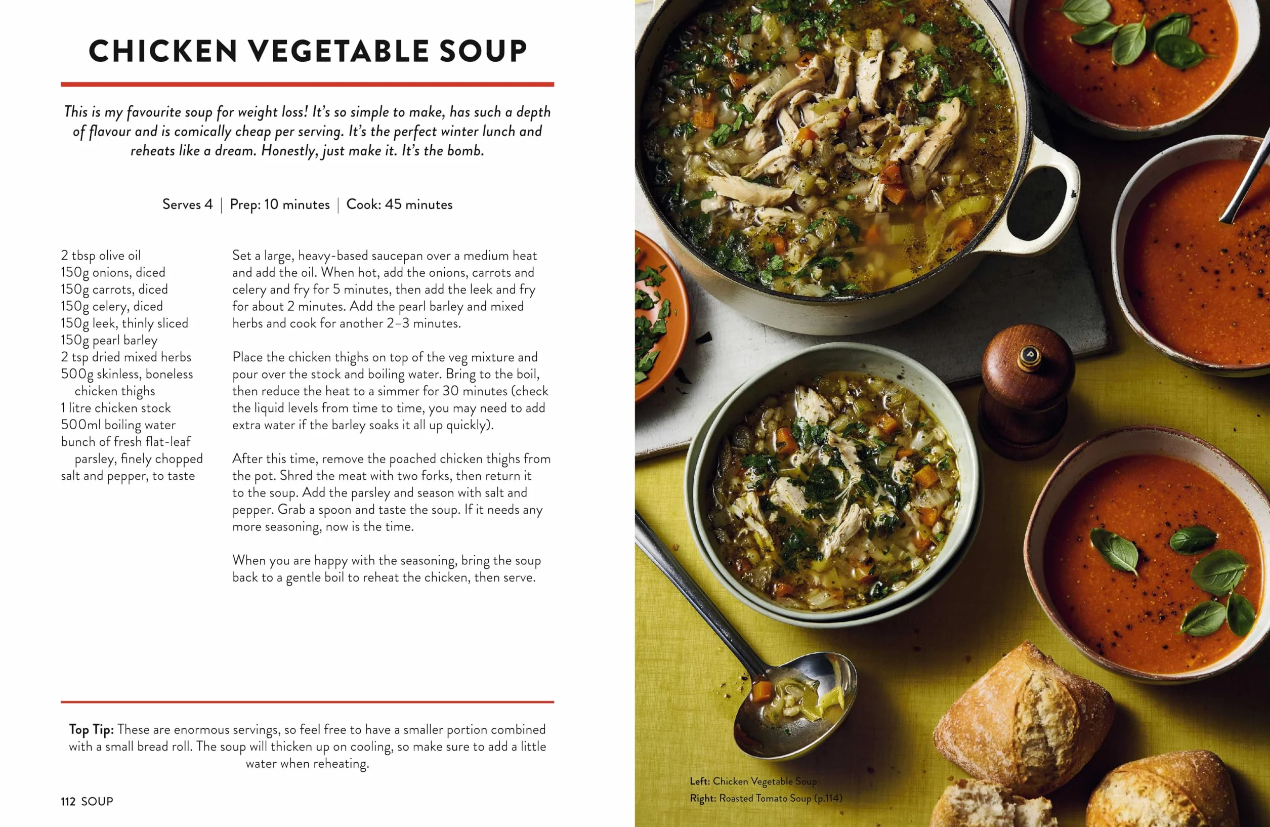Filling Meals: 100 simple hunger-busting recipes for sustainable weight loss
