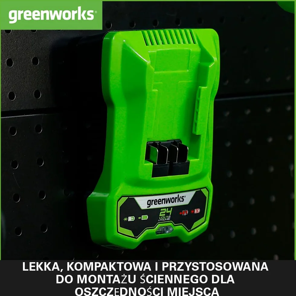 Ładowarka GREENWORKS 24V - G24C