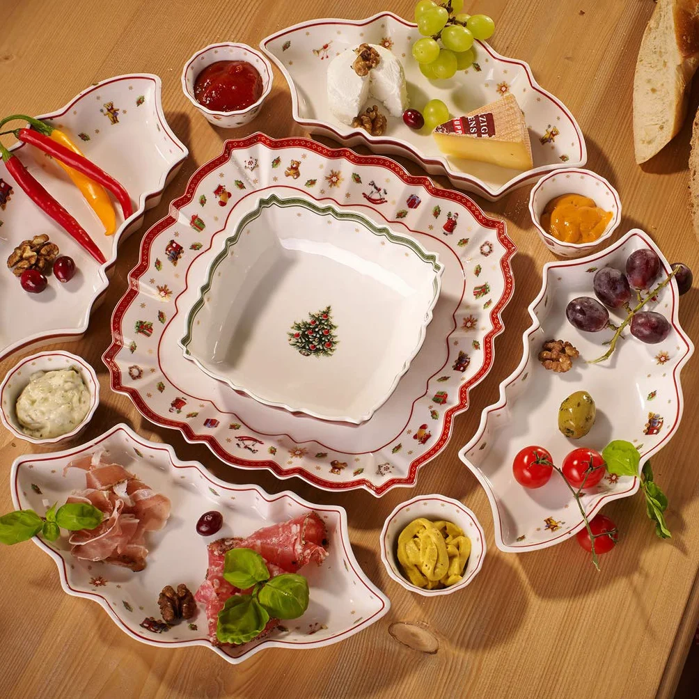 Villeroy & Boch Toy'S Delight Talerz do Serwowania, Biały, 26 x 26 cm