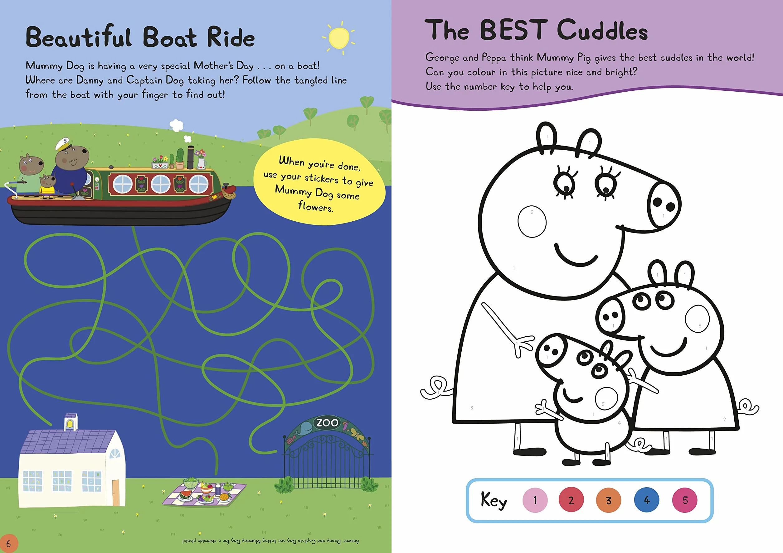 Peppa Pig: My Amazing Mum: Sticker Activity Book