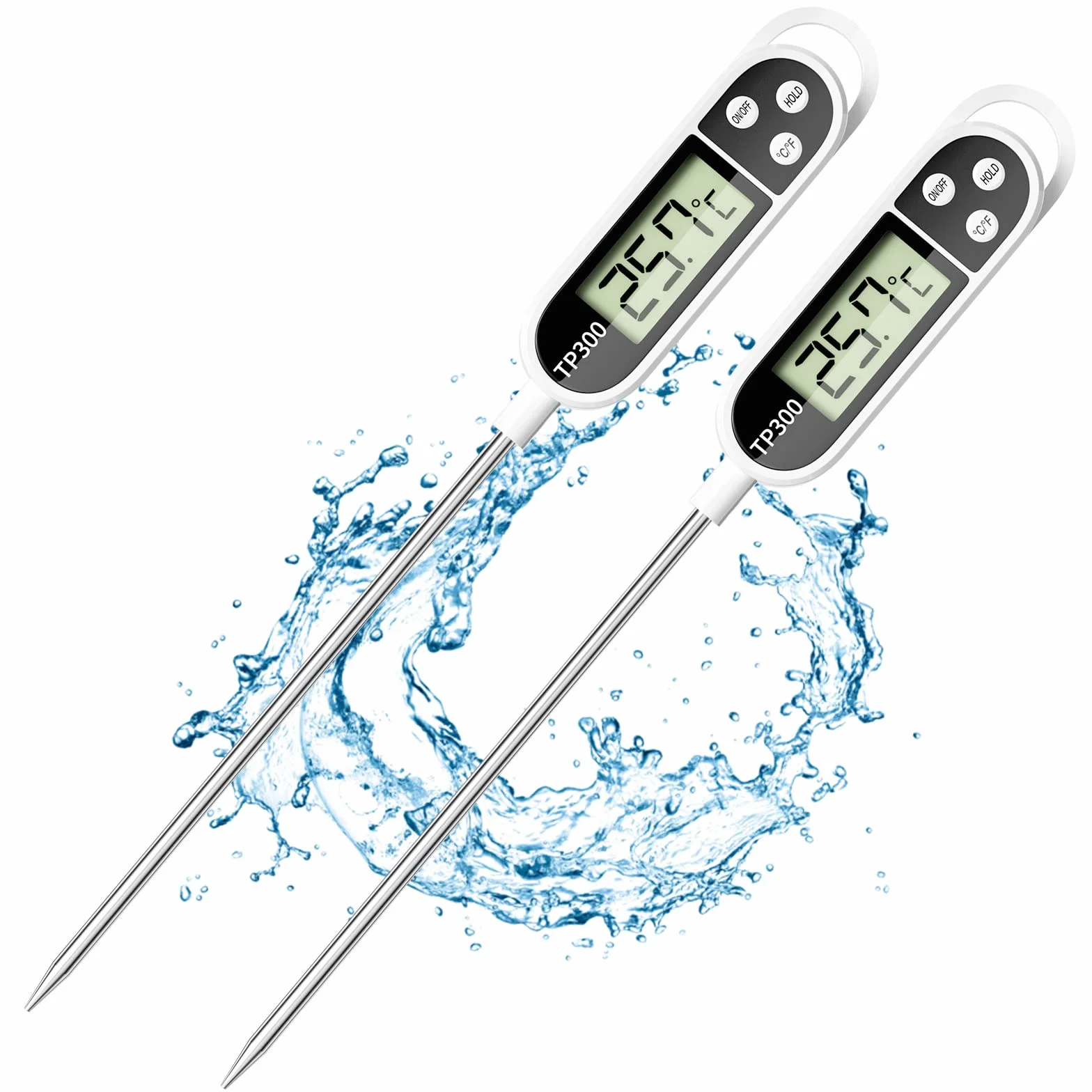 Firschoie 2 pcs cyfrowy termometr do mięsa