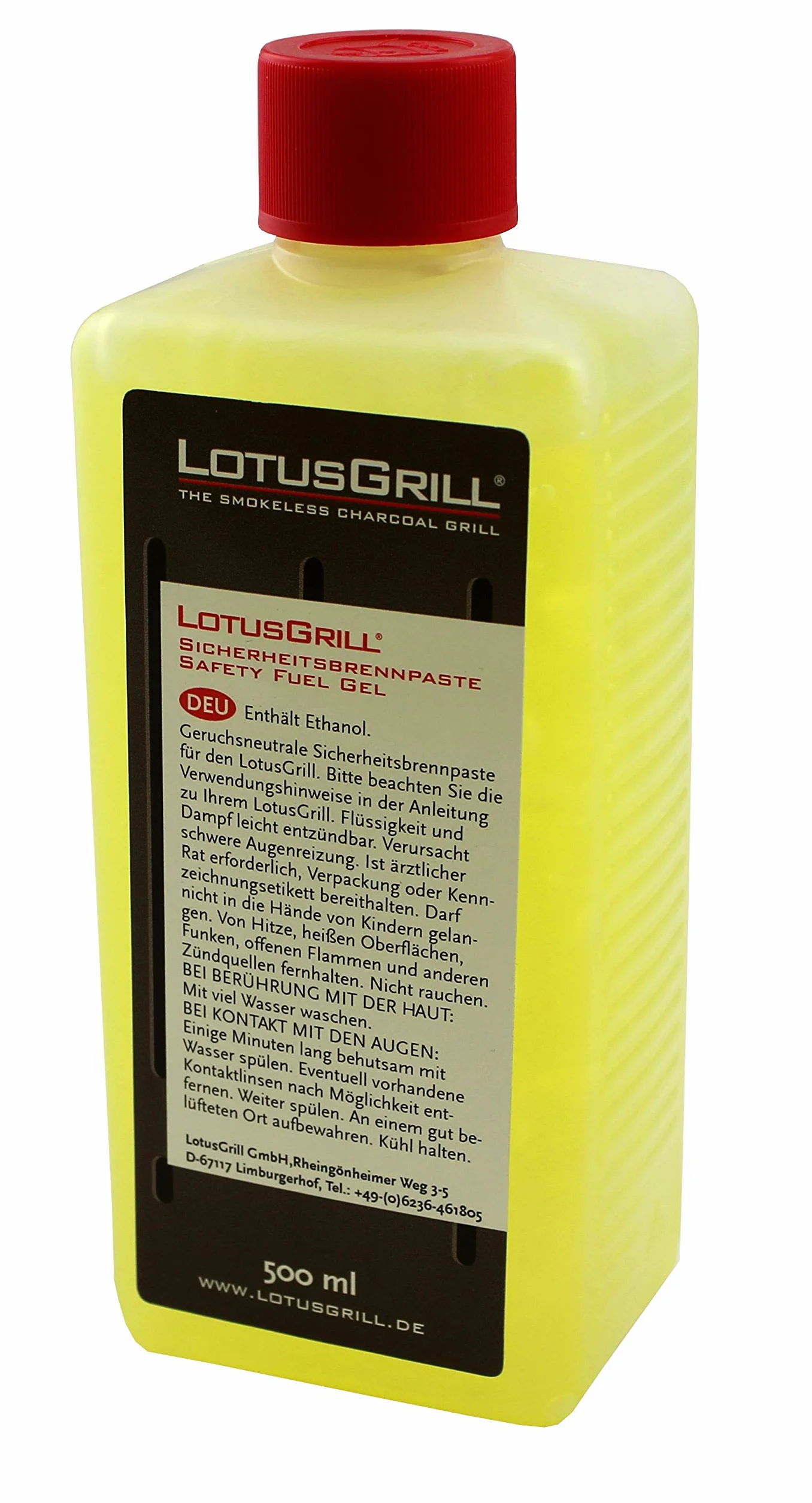 LotusGrill Węgiel bukowy 2,5 kg, pasta opałowa 500 ml, oba do bezdymnego grillowania, w zestawie LotusGrill