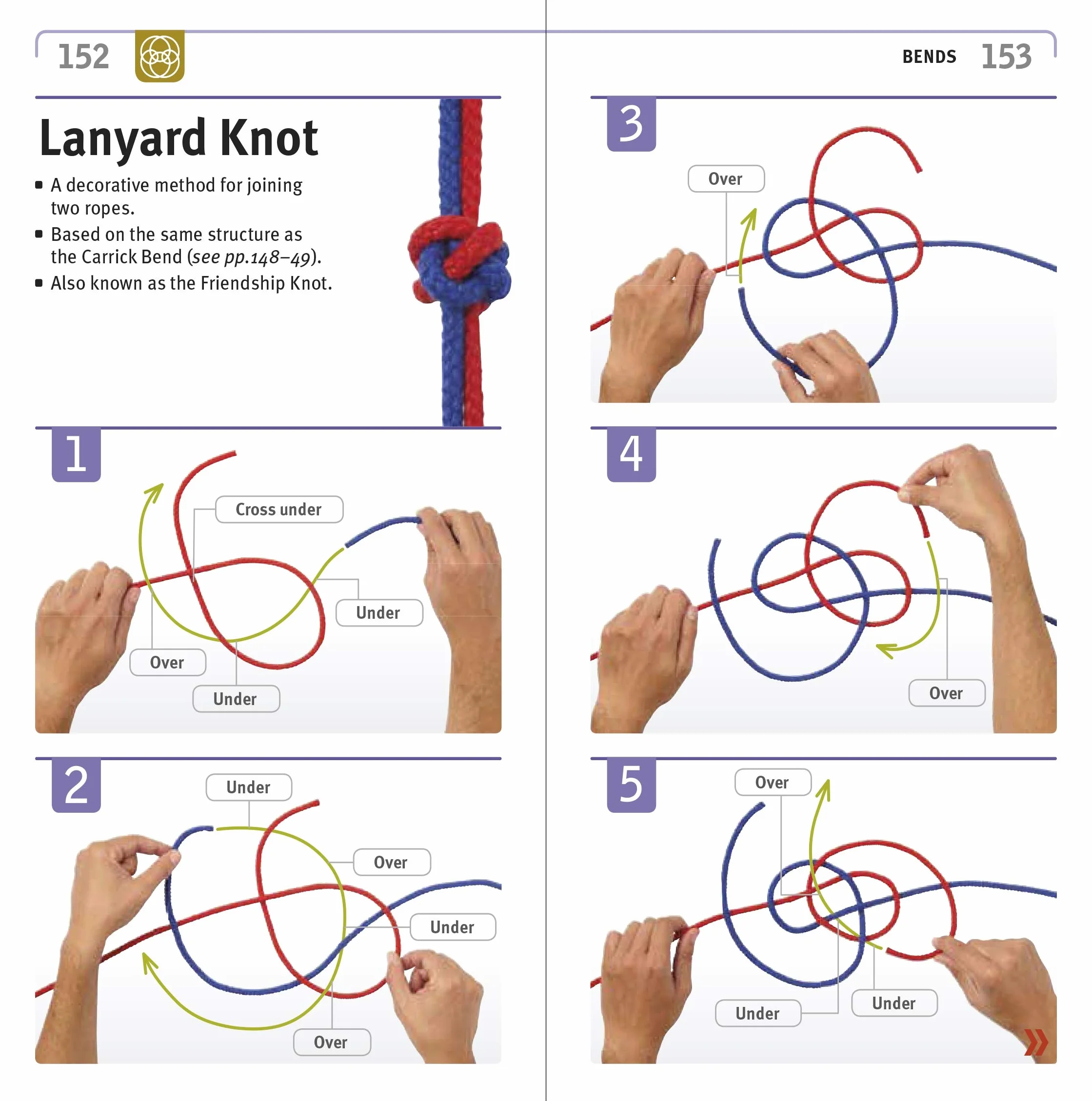 Knots Step by Step: A Practical Guide to Tying & Using Over 100 Knots