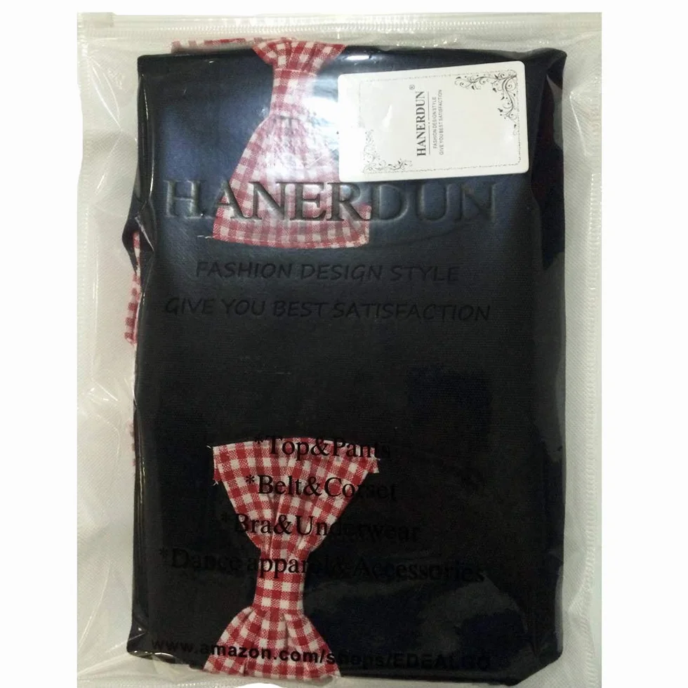 HANERDUN Damski Fartuch Kuchenny do Pieczenia Frilly Vintage Fartuszek Seksowny Śliczny Spersonalizowany Regulowany Fartuch z 2 Kieszeniami dla Pań