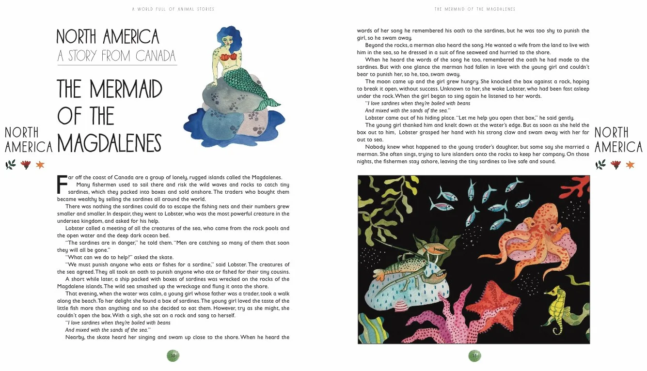 A World Full of Animal Stories UK: 50 favourite animal folk tales, myths and legends: 2: Volume 2