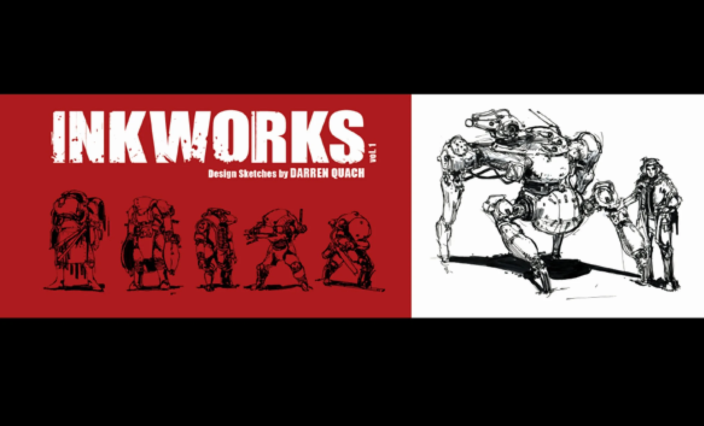 Inkworks: Darren Quach Sketchbook Vol. 01