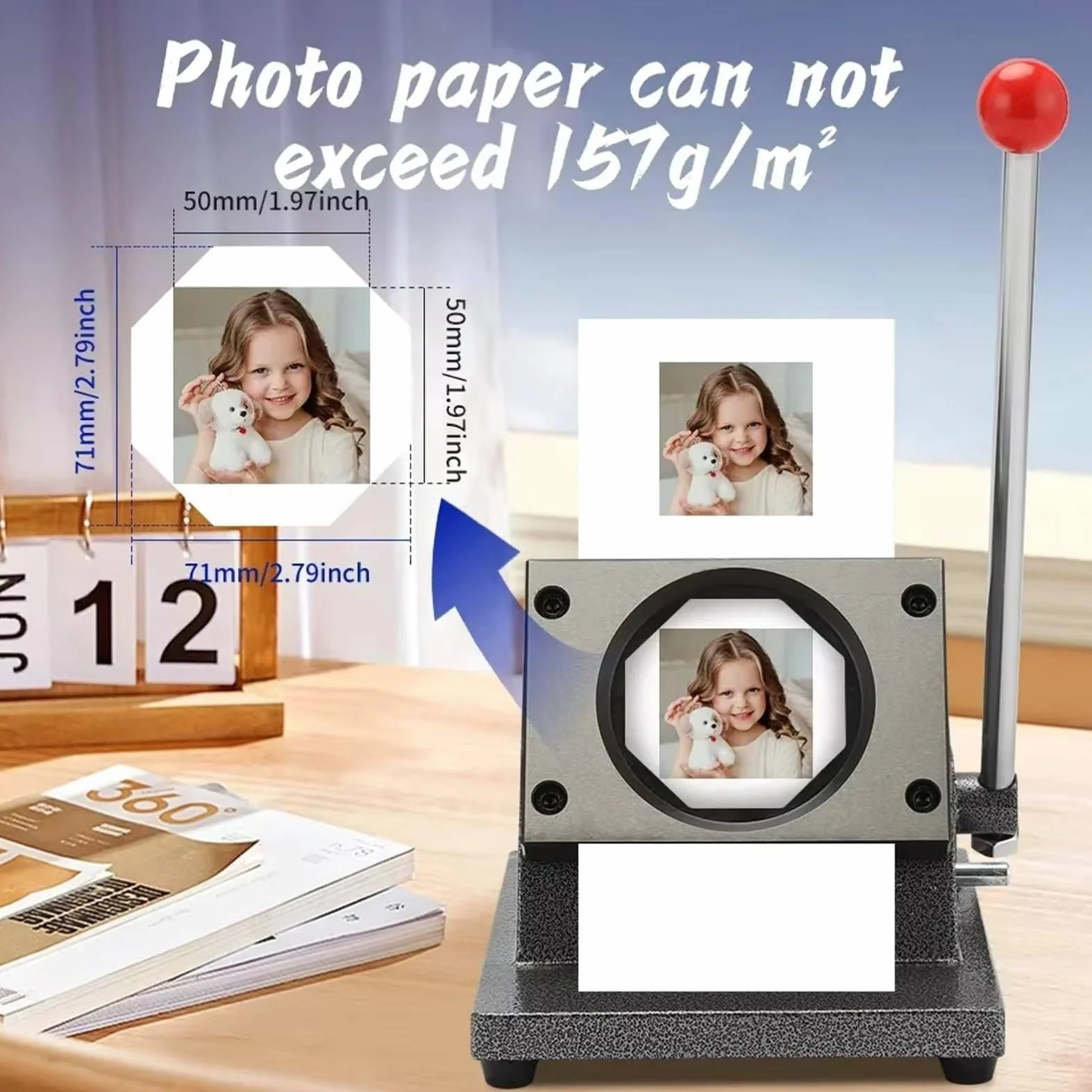 Materiały eksploatacyjne do maszyny do magnesów na lodówkę DIY 1000 szt.