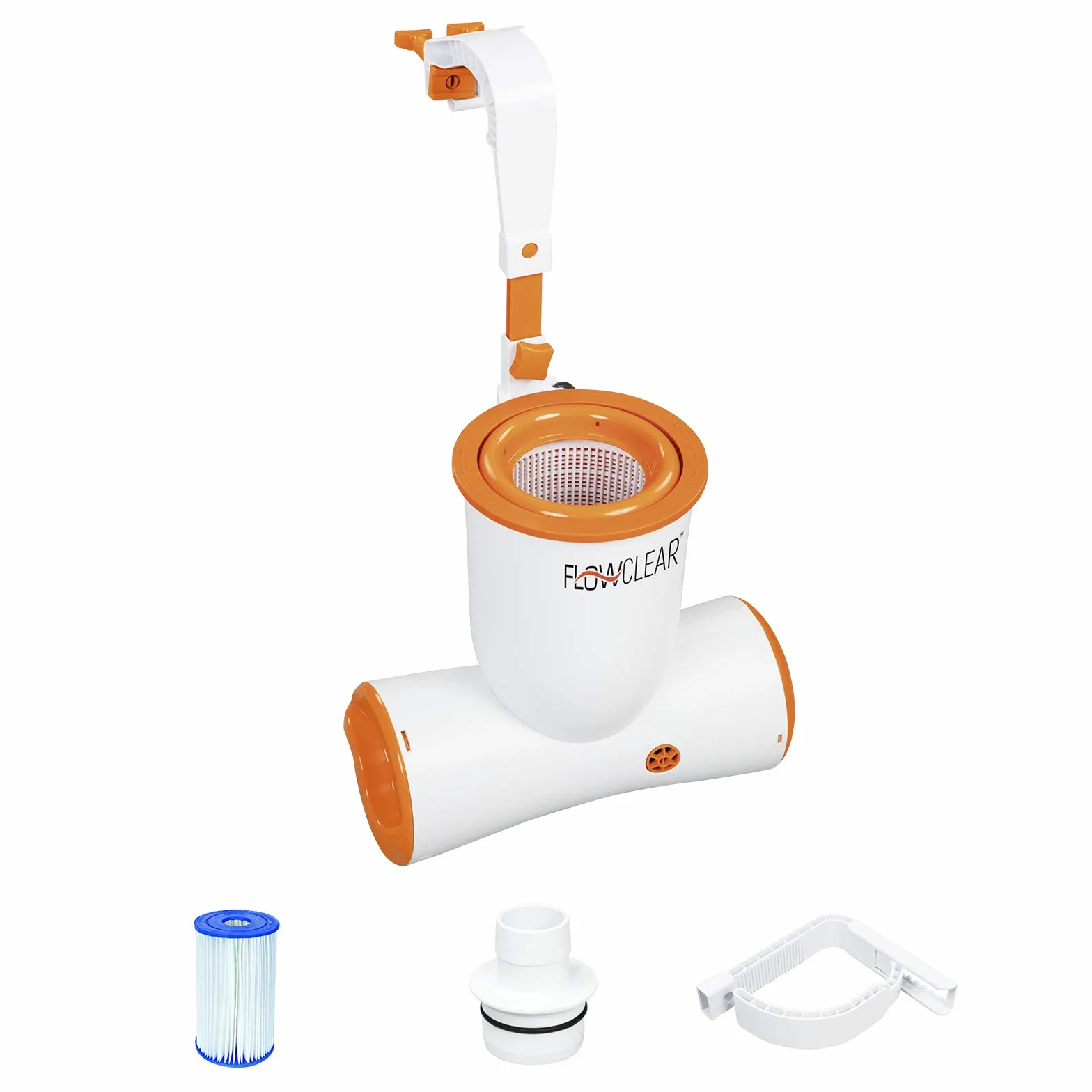 Flowclear Skimatic 2-w-1 wiszący podgarniacz / pompa filtrująca 2.574 l/h