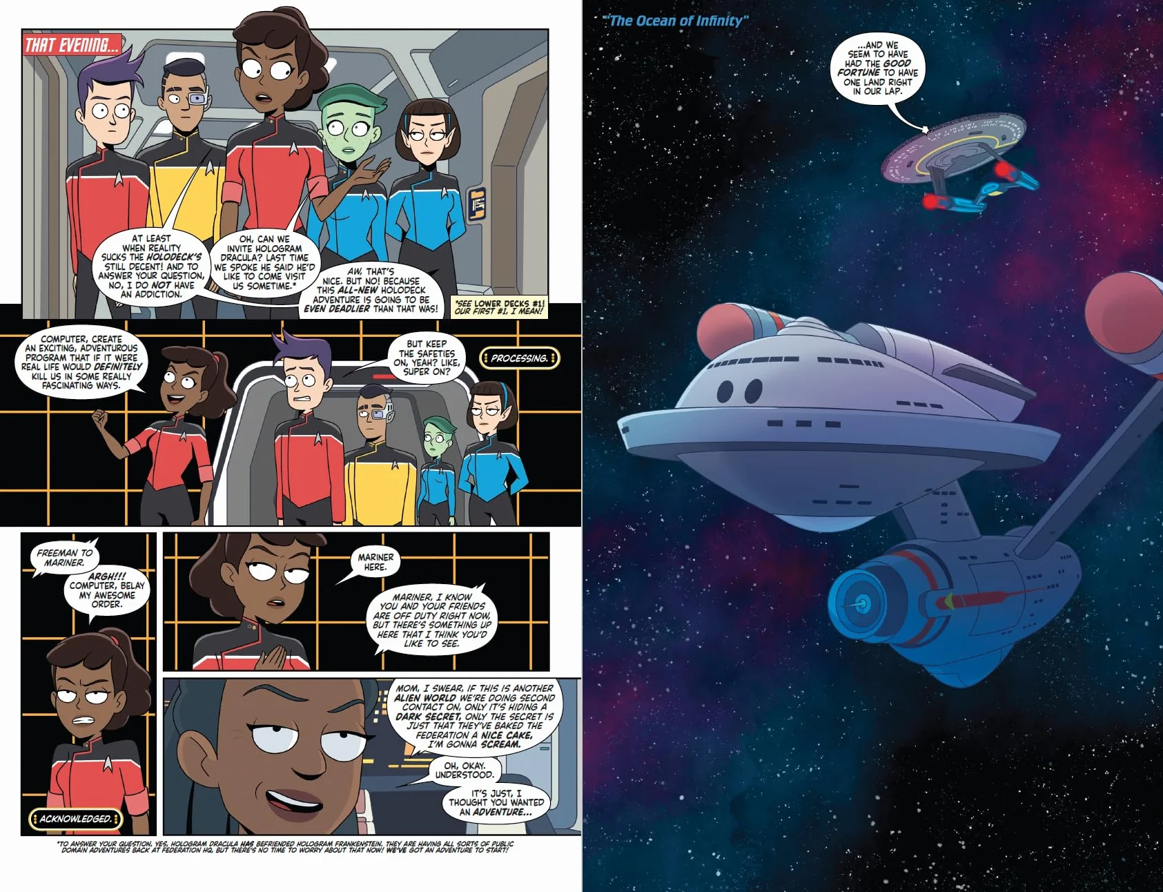 Star Trek: Lower Decks, Vol. 1: Second Contact
