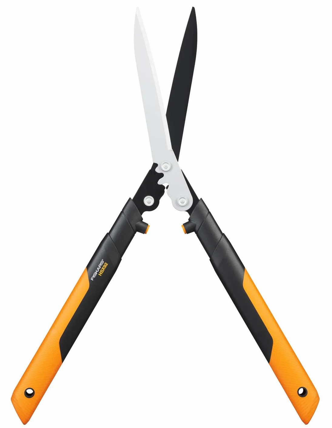 Fiskars Powergear Nożyce do Żywopłotu, Wielokolorowy, 63 x 16,5 x 2,5 cm