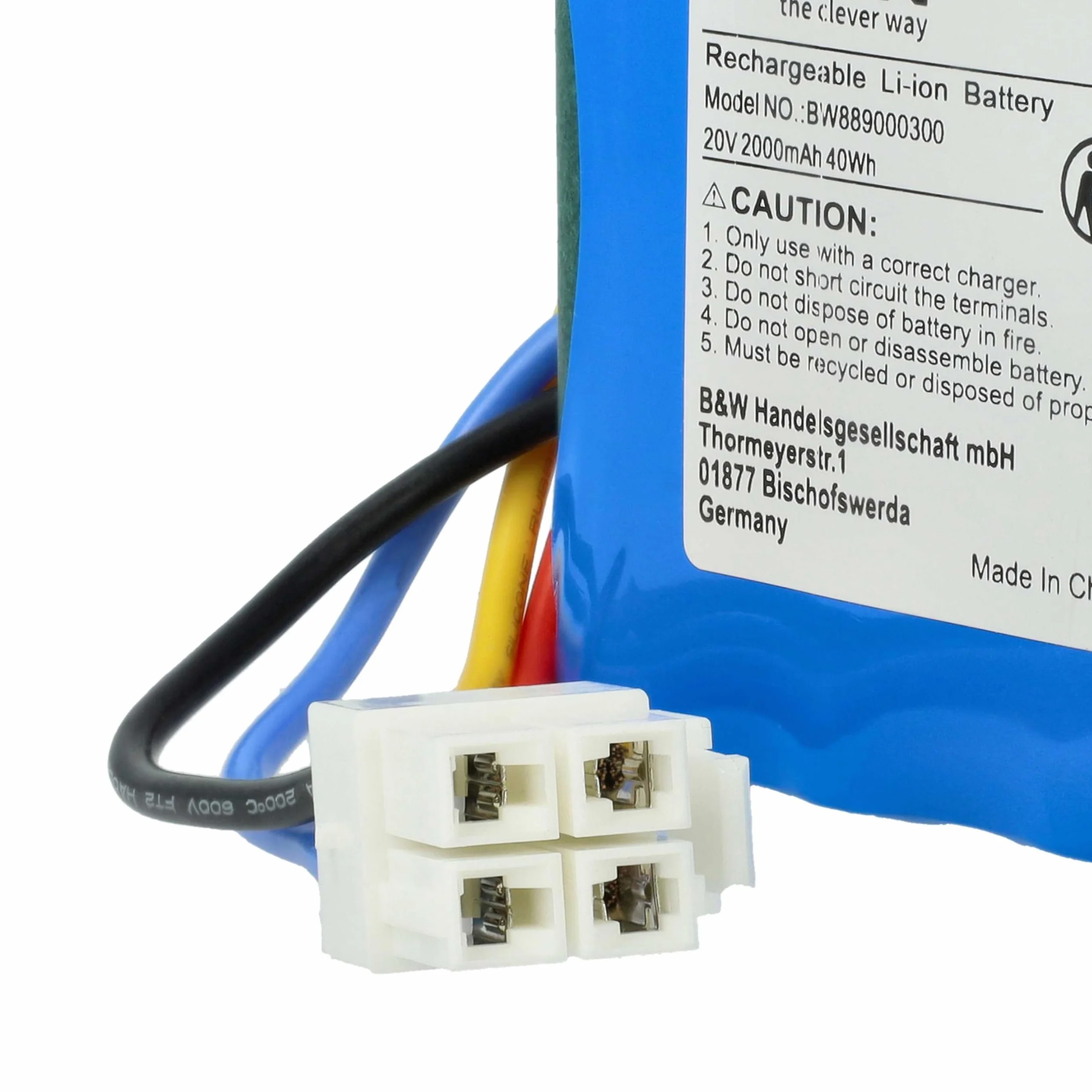 vhbw Wymienna bateria do Sunseeker LBF2025 do kosiarki (2000mAh, 20V, Li-ION)