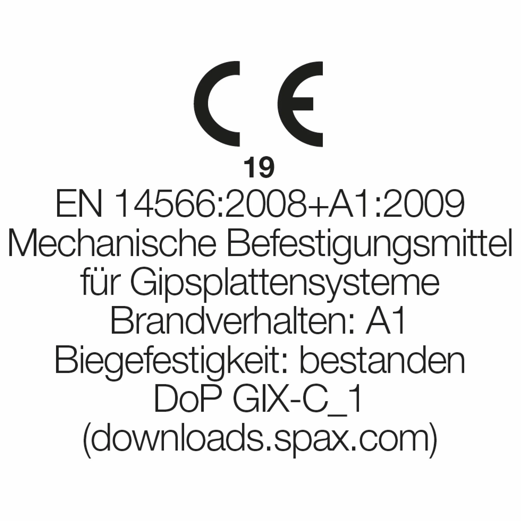 SPAX GIX-C 1791170390255 wkręty do szybkiego montażu 3,9 x 25 mm, gwint HiLo, 1000 sztuk, mała głowica frezująca, rowek krzyżowy H2, śruby do płyt gipsowo-kartonowych i elementów suchej jastrychu