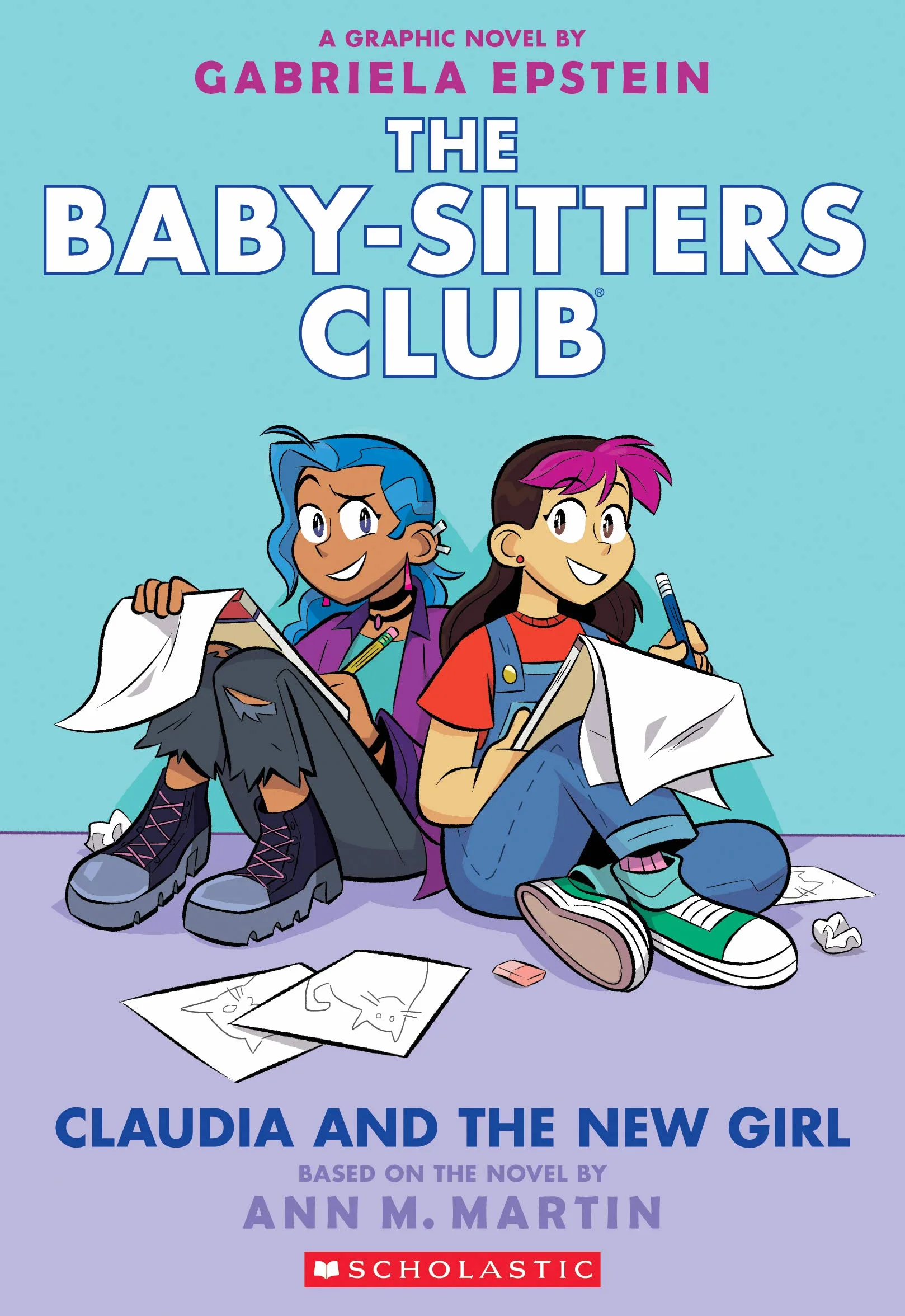 Claudia and the New Girl: A Graphic Novel (the Baby-Sitters Club #9): Volume 9