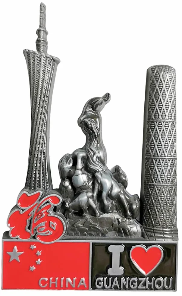Magnes na lodówkę 3D dekoracyjny metal rzemiosło pamiątka