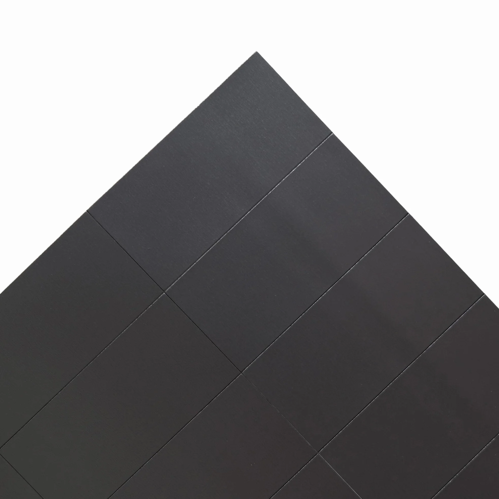 MagFlex® Samoprzylepne elastyczne magnetyczne prostokąty do tworzenia magnetycznych obrazów, grafiki, znaków lub wyświetlaczy - 50 mm x 24 mm - 48 na arkusz A4, czarny