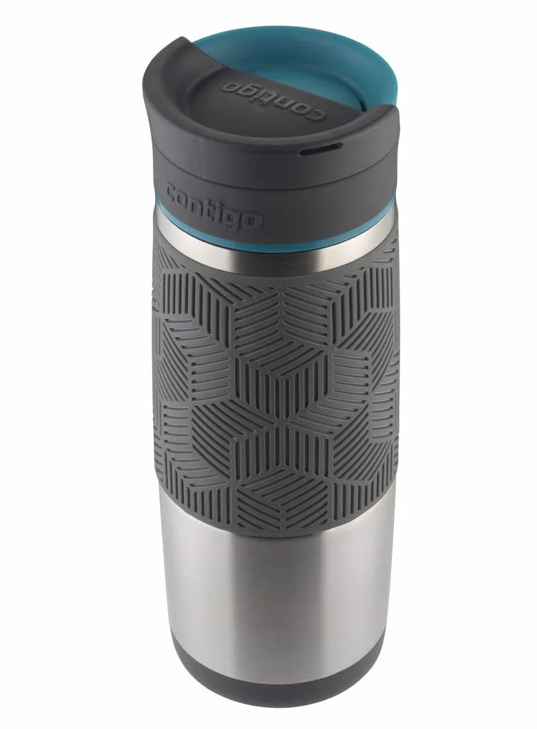 Contigo Transit Autoseal kubek podróżny, kubek termiczny ze stali nierdzewnej, termos próżniowy, szczelny kubek, kubek do kawy z łatwą do czyszczenia pokrywką, 470 ml