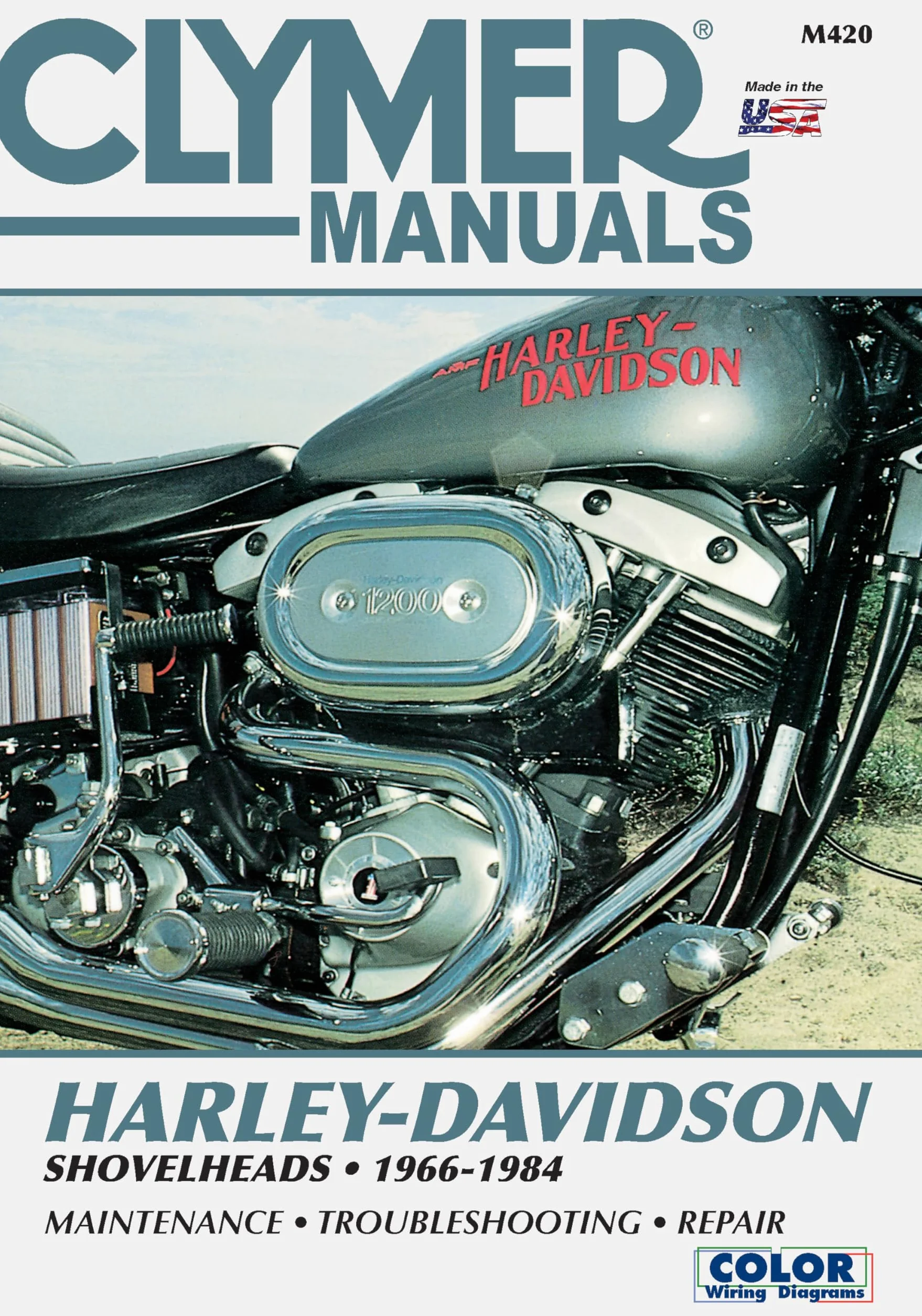 Harley-Davidson Shovelhead Motorcycle (1966-1984) Clymer Repair Manual