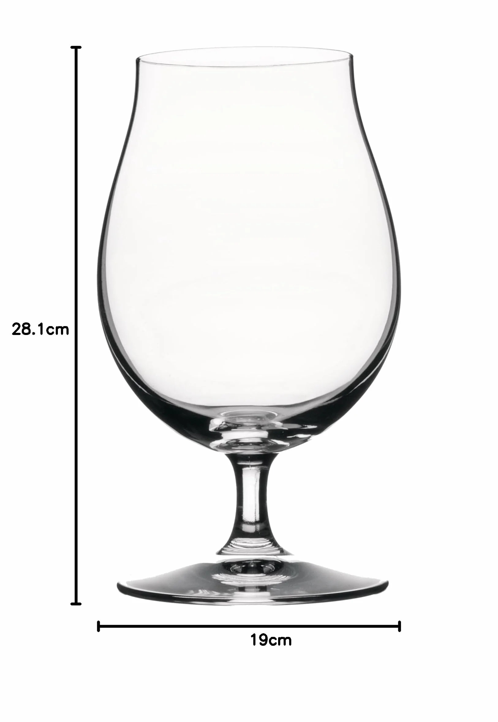 Spiegelau & Nachtmann 6-częściowy zestaw tulipanów do piwa szkło kryształowe 440 ml Beer Classics