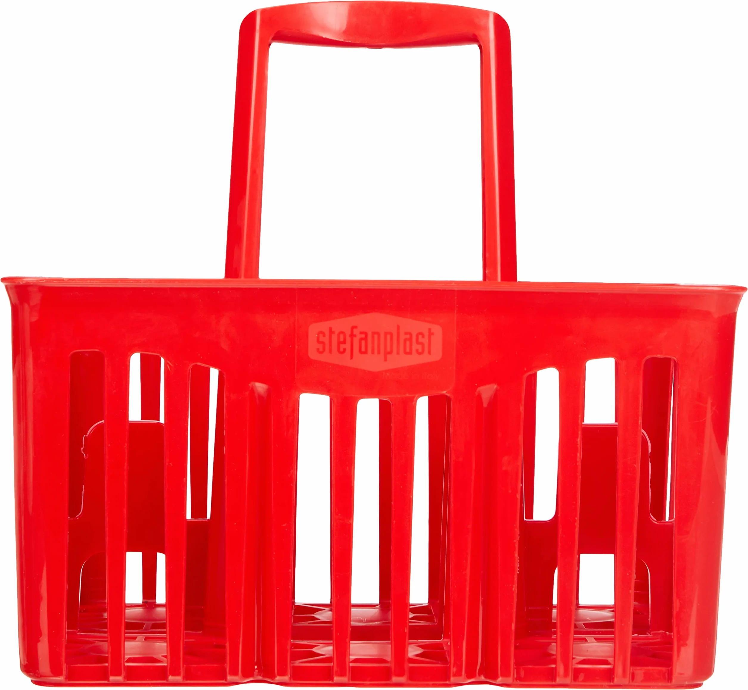 Stefanplast Uchwyt na butelkę 1 l, kolor czerwony, 30 x 21 x 28 cm