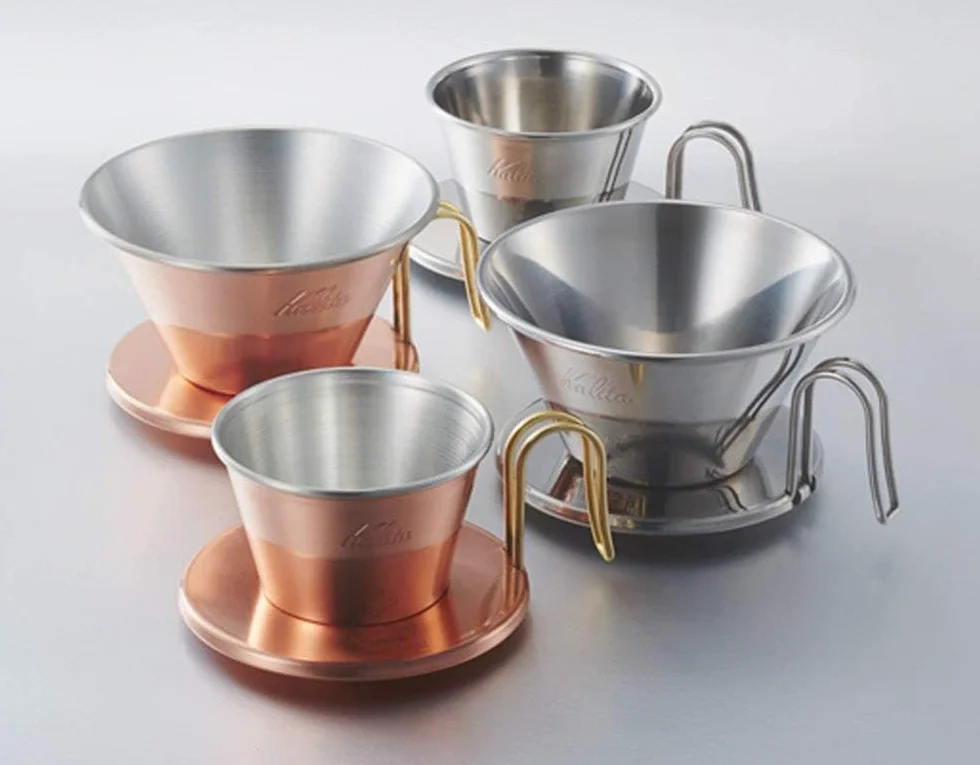 Kalita Coffee Dripper TSUBAME WDS-185 2-4 Person Steel