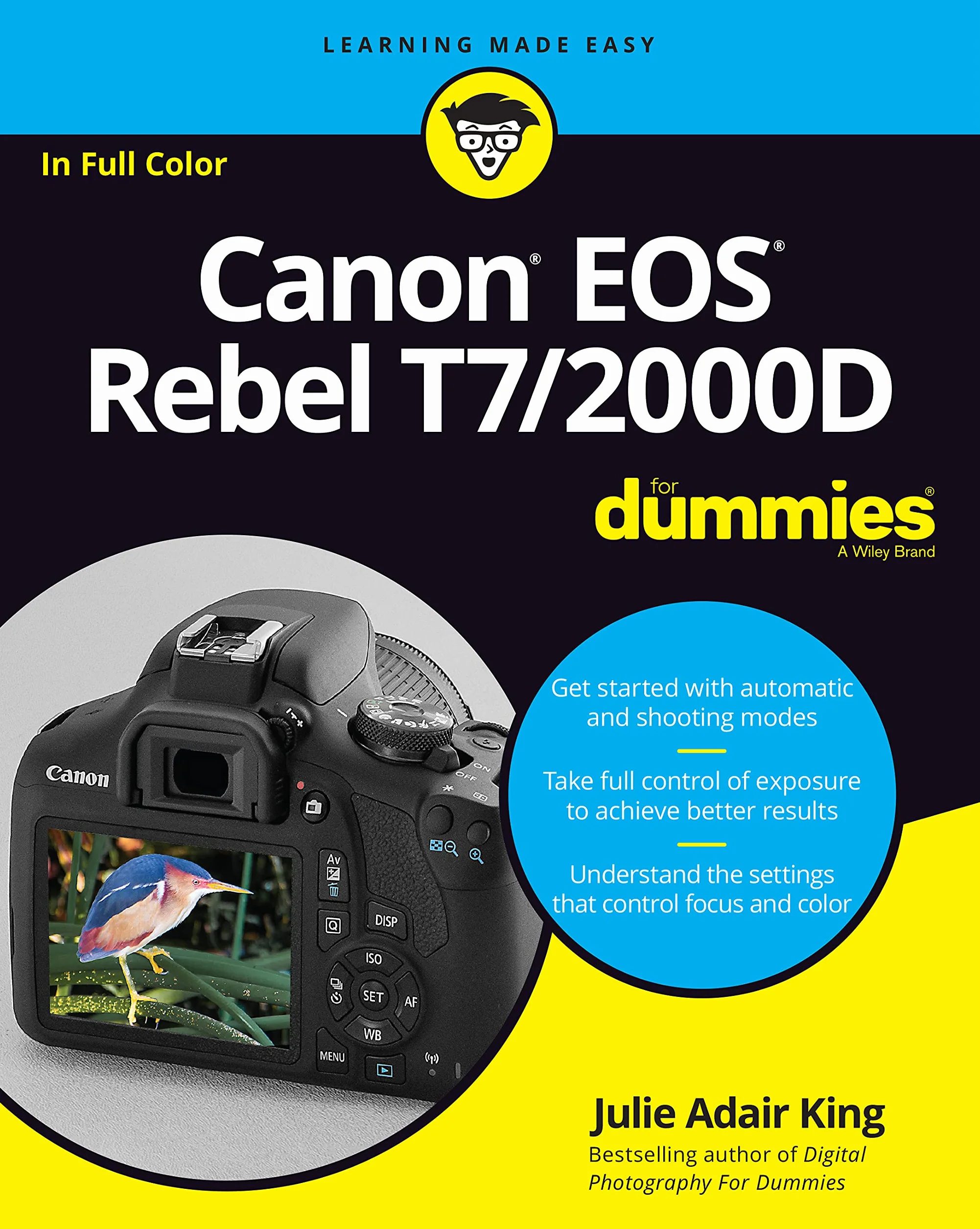 Canon EOS Rebel T7/2000d for Dummies