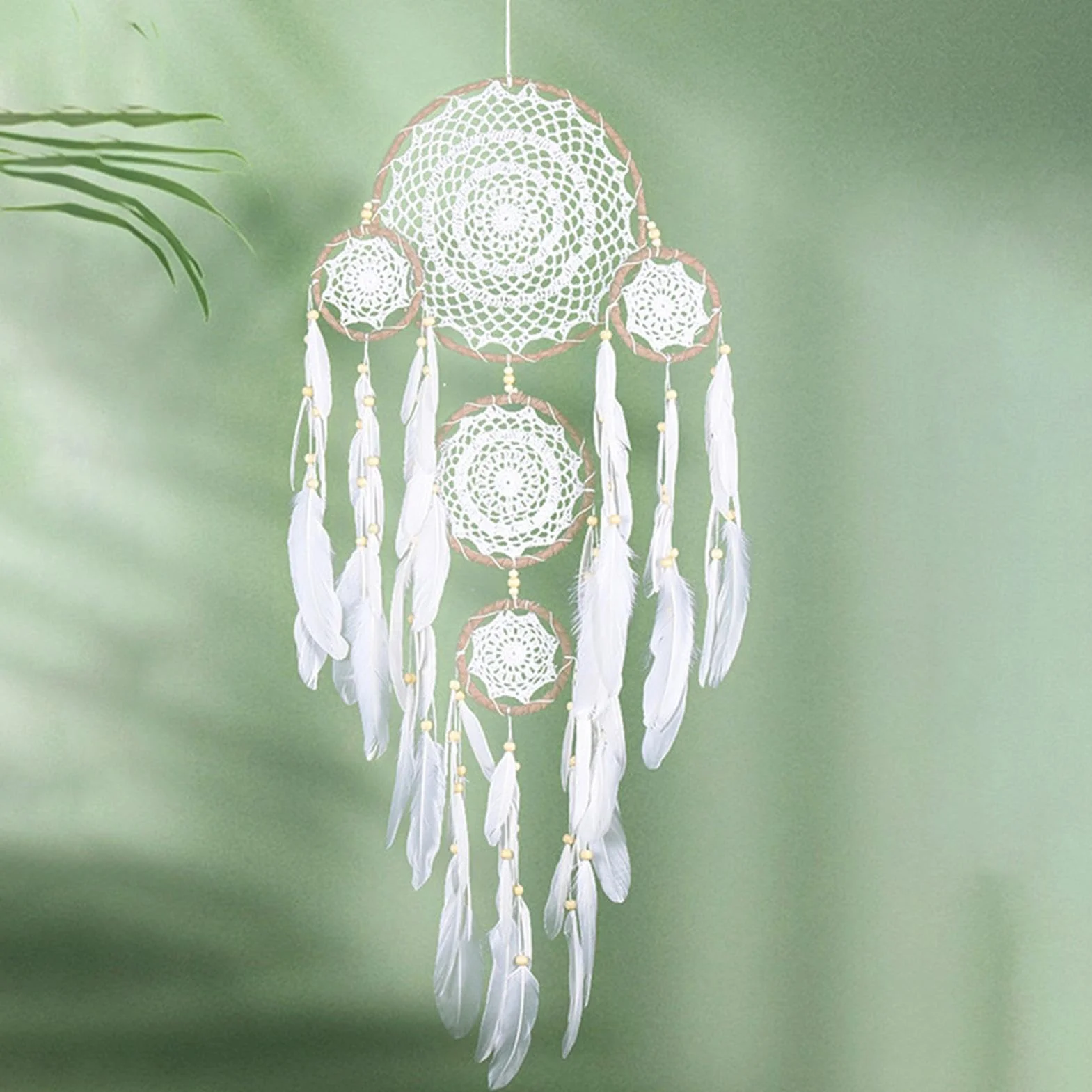 Feather Dream Catcher | Dream Catchers | Boho Dream Catcher | Dream Catcher Decoration | Feather Wall Hanging | Hangable Boho Dream Catchers Feather Decoration Kids Bedroom Dreamcatcher For Art Craft