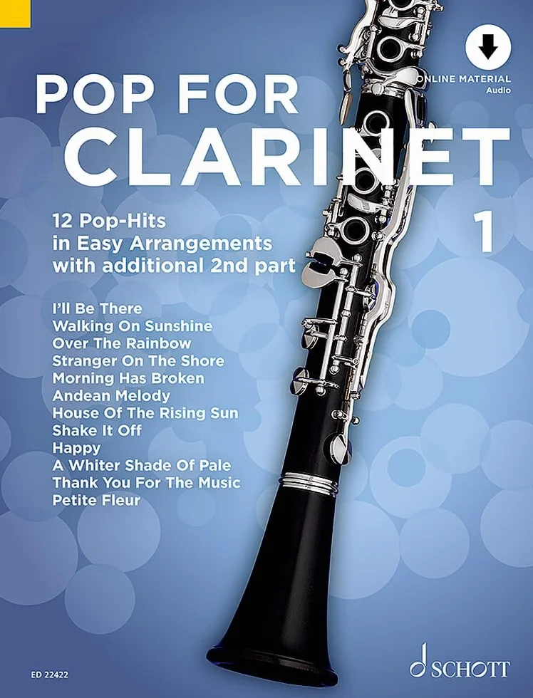 Pop For Clarinet 1: 12 Pop-Hits in Easy Arrangements. Vol. 1. 1-2 clarinets.: Band 1
