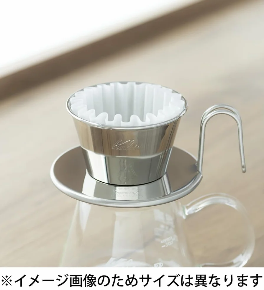 Kalita Coffee Dripper TSUBAME WDS-185 2-4 Person Steel
