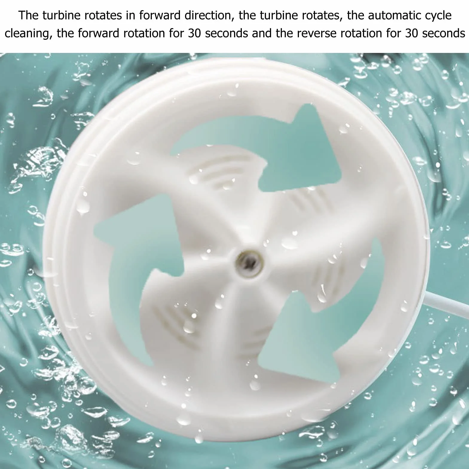Przenośna pralka, ABS Automatyczne czyszczenie USB Mini Portable Ultradźwiękowa Washing Machine Silna praktyczność Wygodna stała ssawka Mała maszyna do prania dla czyszczenia skarpety bielizna