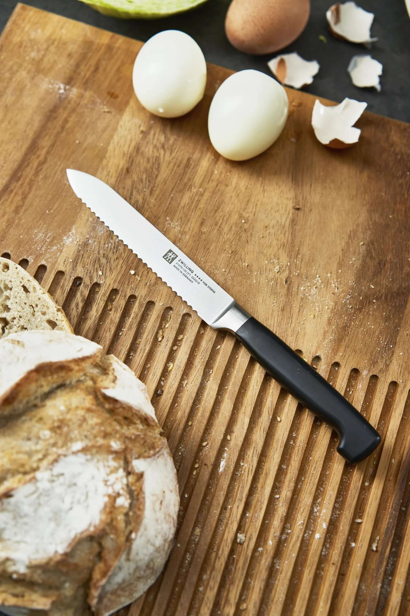 ZWILLING Nóż uniwersalny 13 cm stal nierdzewna ergonomiczny uchwyt czarny Made in Germany