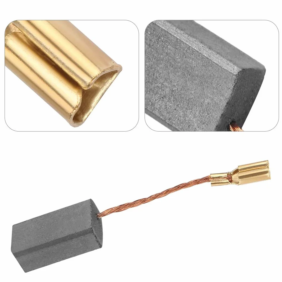 WANGCL Szczotki węglowe do silnika Bosch A86C, 10 sztuk, szczotki elektryczne S1M-Ff03-100A/6-100, 5 x 8 x 15