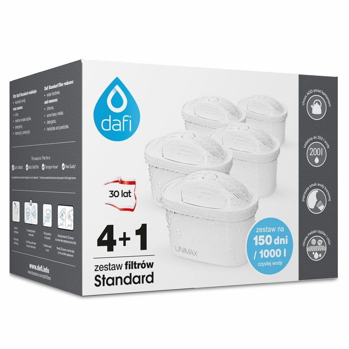 Filtr DAFI UNIMAX STANDARD