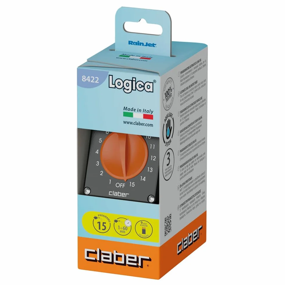 Claber 1864N8422 - Programador Riego Logica Classic 84