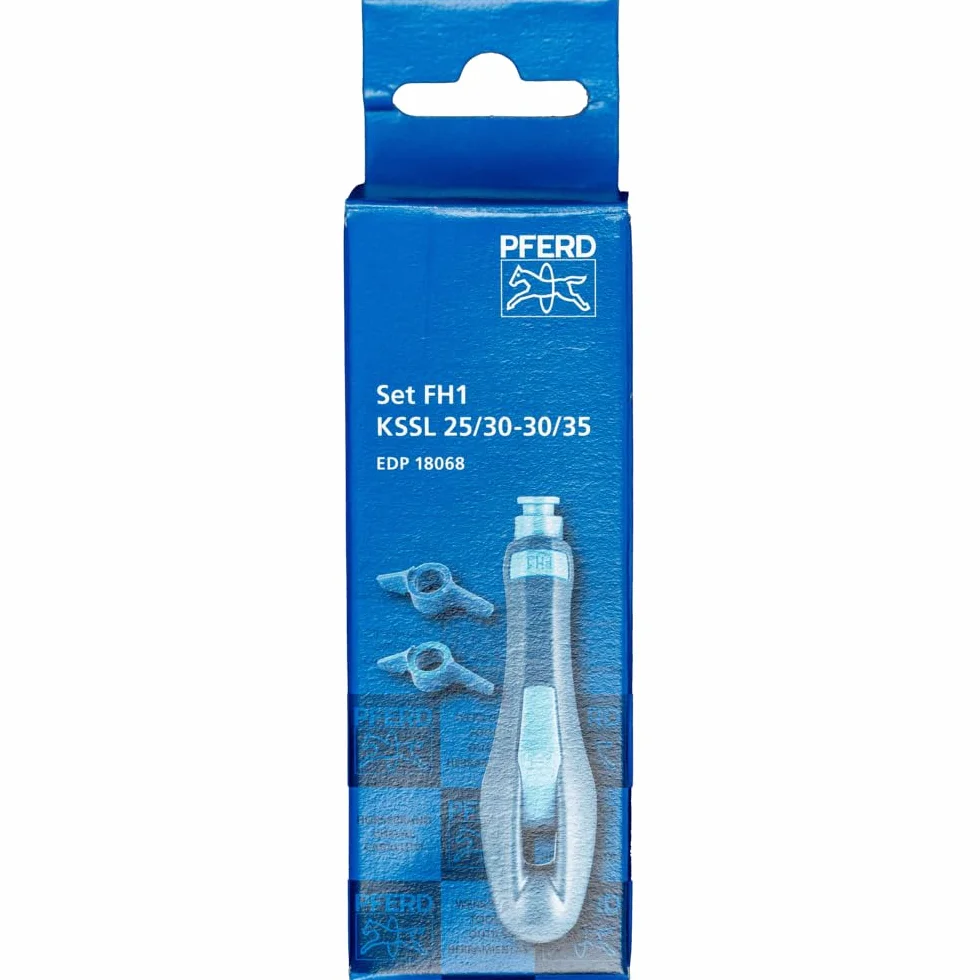 PFERD Zestaw do piły łańcuchowej - 4,0-5,5 mm, 1 x ergonomiczny uchwyt, 2 x ostrzałka, 12600030